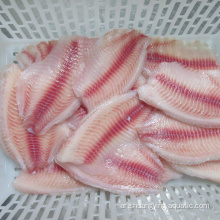 Frozen Black Tilapia Fillet Fish 5-7 7-9oz IVP